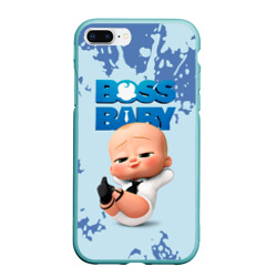 Чехол для iPhone 7Plus/8 Plus матовый Boss Baby Босс Молокосос