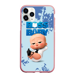 Чехол для iPhone 11 Pro Max матовый Boss Baby Босс Молокосос