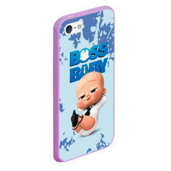 Чехол для iPhone 5/5S матовый Boss Baby Босс Молокосос - фото 2