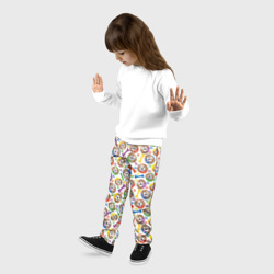 Детские брюки 3D Бигль красочный дизайн - фото 2
