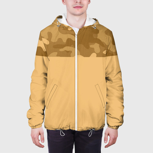 Мужская куртка 3D Песочный - фото 4