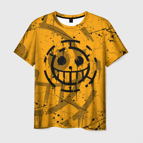 Мужская футболка 3D One piece пираты лого, цвет 3D печать