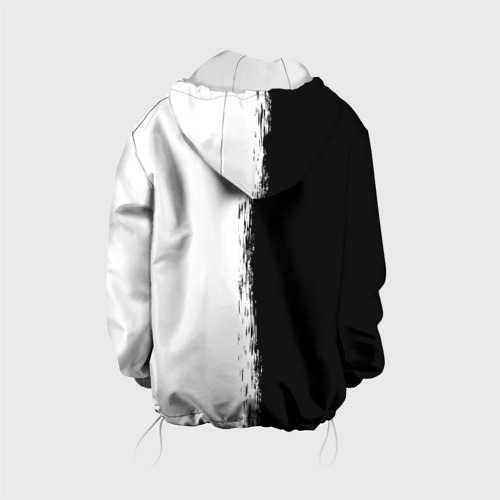 Детская куртка 3D The Elder Scrolls skyrim Fus ro dah чёрно белый, цвет белый - фото 2