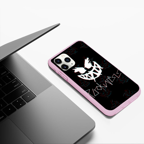 Чехол для iPhone 11 Pro Max матовый Pyrokinesis пирокинезис, цвет розовый - фото 5