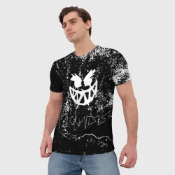 Мужская футболка 3D Pyrokinesis: - фото 2