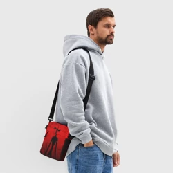 Сумка через плечо 3D Сиреноголовый в тёмном лесу - фото 2