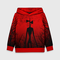 Детская толстовка 3D Сиреноголовый в тёмном лесу