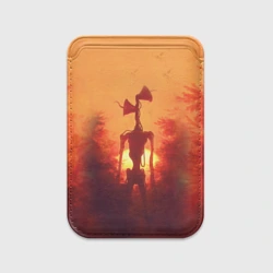Картхолдер Magsafe магнитный Сиреноголовый на закате