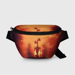 Поясная сумка 3D Сиреноголовый на закате