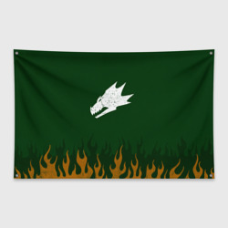 Флаг-баннер Саламандры цвет легиона