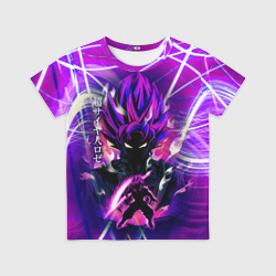 Детская футболка 3D Гоку Блек Anime Dragon Ball Super Saiyan
