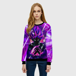 Женский свитшот 3D Гоку Блек Anime Dragon Ball Super Saiyan - фото 2