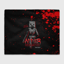 Плед 3D Wither skeleton