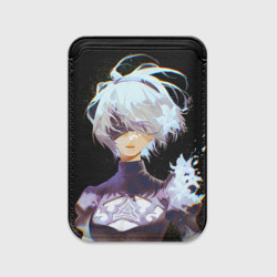 Картхолдер Magsafe магнитный Венецианская девушка Nier Automata 2b