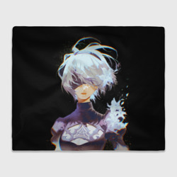 Плед 3D Венецианская девушка Nier Automata 2b