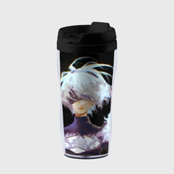 Термокружка-непроливайка Венецианская девушка Nier Automata 2b