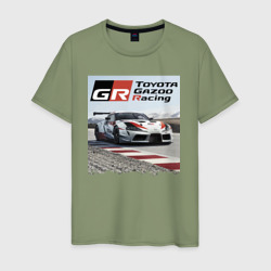 Toyota Gazoo Racing - легендарная спортивная команда – Мужская футболка хлопок с принтом купить со скидкой в -20%