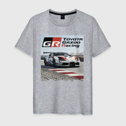 Мужская футболка хлопок Toyota Gazoo Racing - легендарная спортивная команда