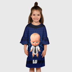 Детское платье 3D Стильный босс  молокосос - фото 2