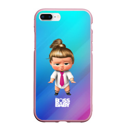 Чехол для iPhone 7Plus/8 Plus матовый Boss baby  girl