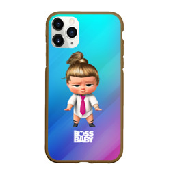 Чехол для iPhone 11 Pro Max матовый Boss baby  girl