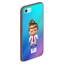 Чехол для iPhone 5/5S матовый Boss baby  girl - фото 2