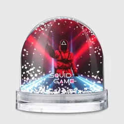 Игрушка Снежный шар Игра в кальмара - выстрел