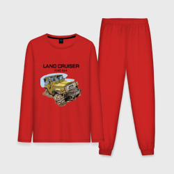 Мужская пижама с лонгсливом хлопок Toyota Land Cruiser FJ 40 4X4
