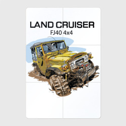 Магнитный плакат 2Х3 Toyota Land Cruiser FJ 40 4X4