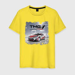 Мужская футболка хлопок Toyota TMG racing team Germany