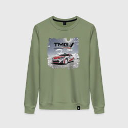 Женский свитшот хлопок Toyota TMG racing team Germany