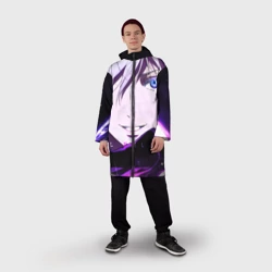 Дождевик унисекс 3D Сатору Гото кастует заклинание - фото 2