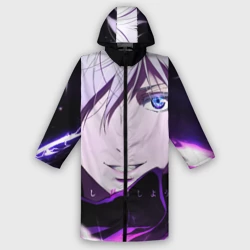 Дождевик унисекс 3D Сатору Гото кастует заклинание