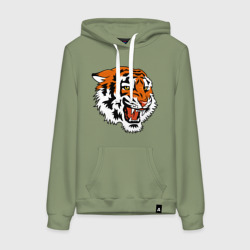 Женская толстовка хлопок Smiling Tiger