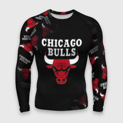 Мужской рашгард 3D Чикаго буллс быки Chicago bulls