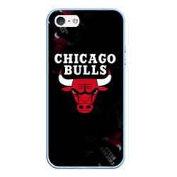 Чехол для iPhone 5/5S матовый Чикаго буллс быки Chicago bulls