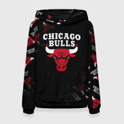 Женская толстовка 3D Чикаго буллс быки Chicago bulls