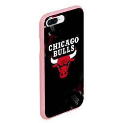 Чехол для iPhone 7Plus/8 Plus матовый Чикаго буллс быки Chicago bulls - фото 2
