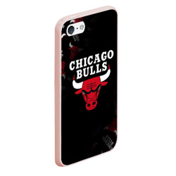 Чехол для iPhone 5/5S матовый Чикаго буллс быки Chicago bulls - фото 2