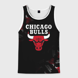 Мужская майка 3D Чикаго буллс быки Chicago bulls