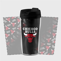 Термокружка-непроливайка Чикаго буллс быки Chicago bulls - фото 2