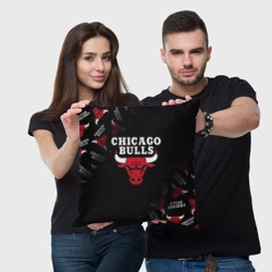 Подушка 3D Чикаго буллс быки Chicago bulls - фото 2