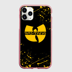 Чехол для iPhone 11 Pro Max матовый Wu-tang clan брызги красок