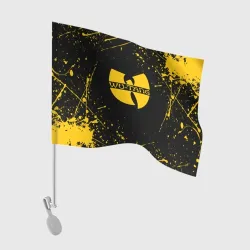Флаг для автомобиля Wu-tang clan брызги красок