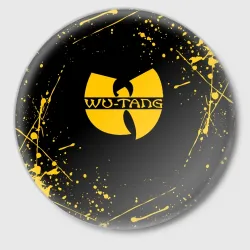 Значок Wu-tang clan брызги красок