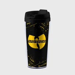 Термокружка-непроливайка Wu-tang clan брызги красок