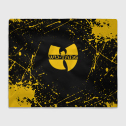 Плед 3D Wu-tang clan брызги красок