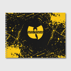 Альбом для рисования Wu-tang clan брызги красок