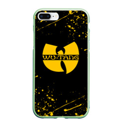 Чехол для iPhone 7Plus/8 Plus матовый Wu-tang clan брызги красок