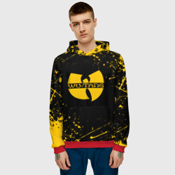 Мужская толстовка 3D Wu-tang clan брызги красок - фото 2
